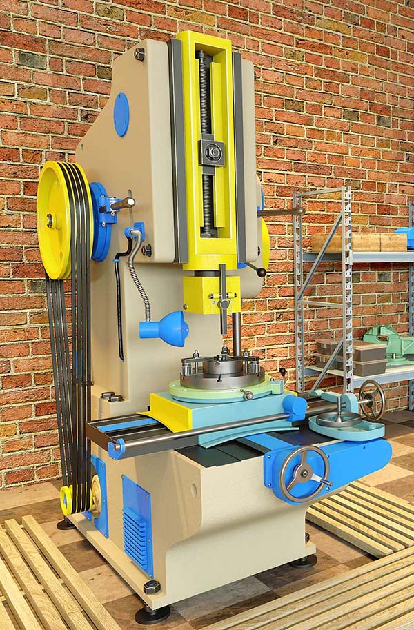 3-D модель долбежного верстата 7А420